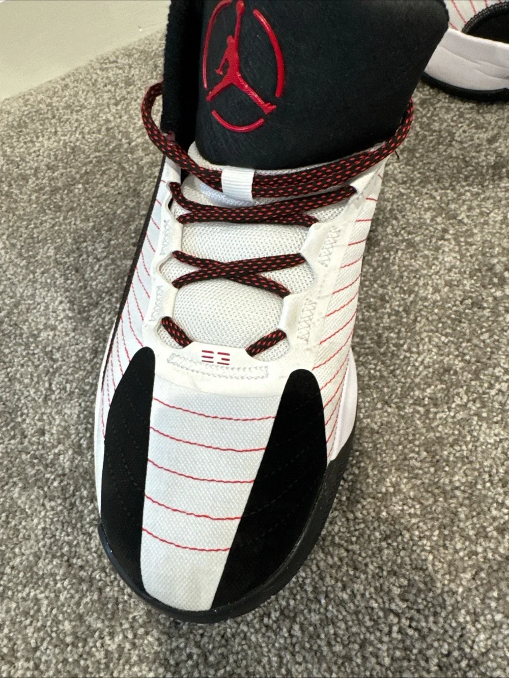 Jordan Jumpman 2021 White University Red Black Size 12 (CQ4021-100)